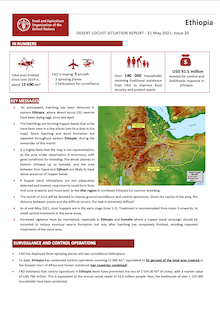 Ethiopia | Desert locust situation report (31 May 2021) 